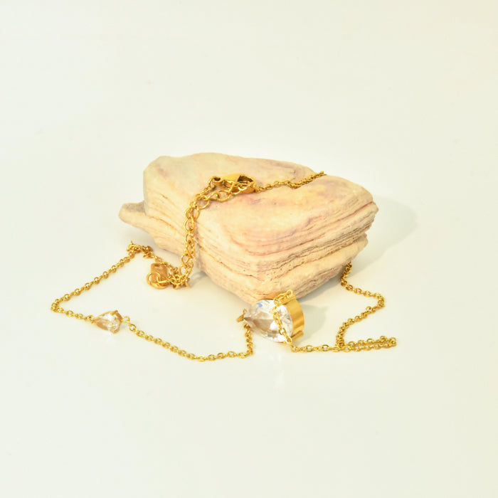 Wholesale Water Drop Series Water Drop Necklace