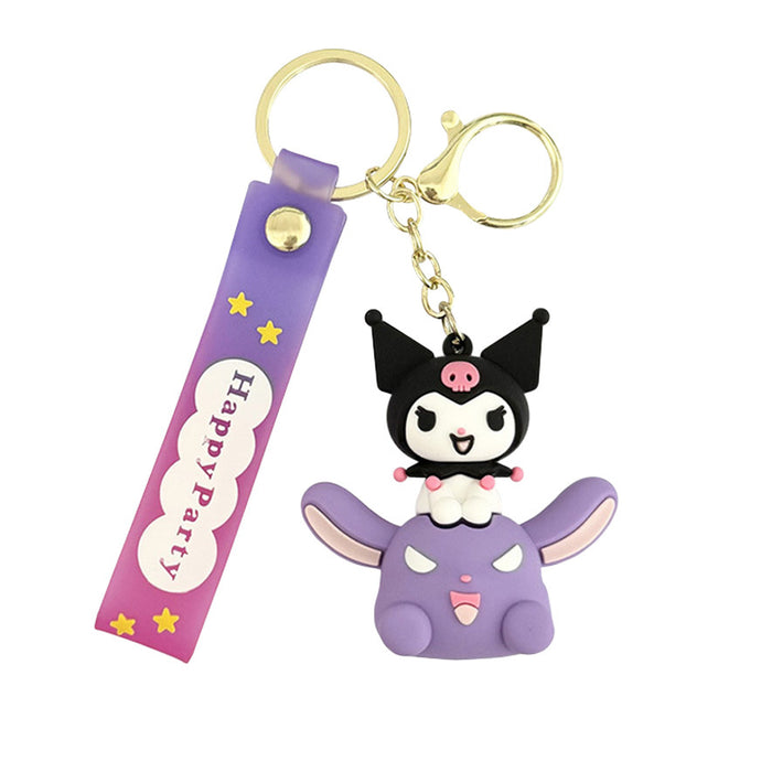 Wholesale Cartoon Silicone Doll Keychain JDC-KC-HaoXi008