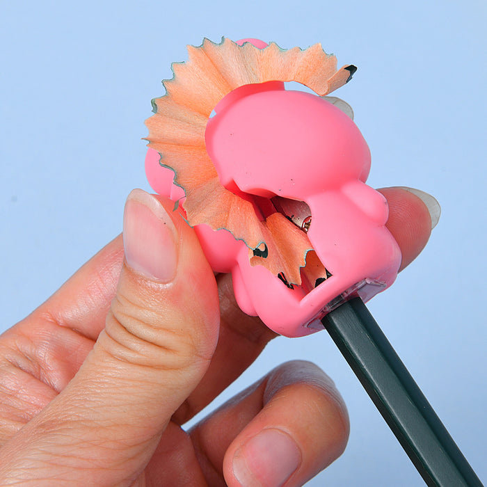 Wholesale 24pcs Cute cartoon student pencil sharpener pencil sharpener