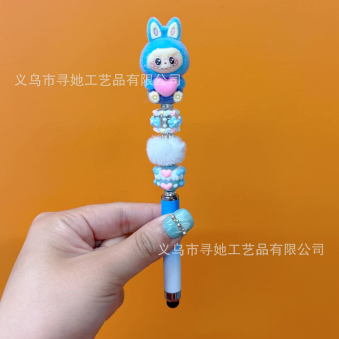 Wholesale DIY Cute Beaded Pen for Mobile Phones and Tablets Touch Screen Gel Ballpoint Pen
