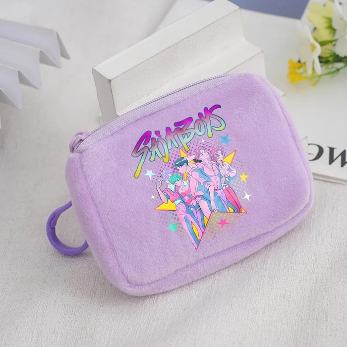 Wholesale KPop Devil Hunter Animal Coin Purse Cute Nylon Portable Wallet Casual Everyday Gift