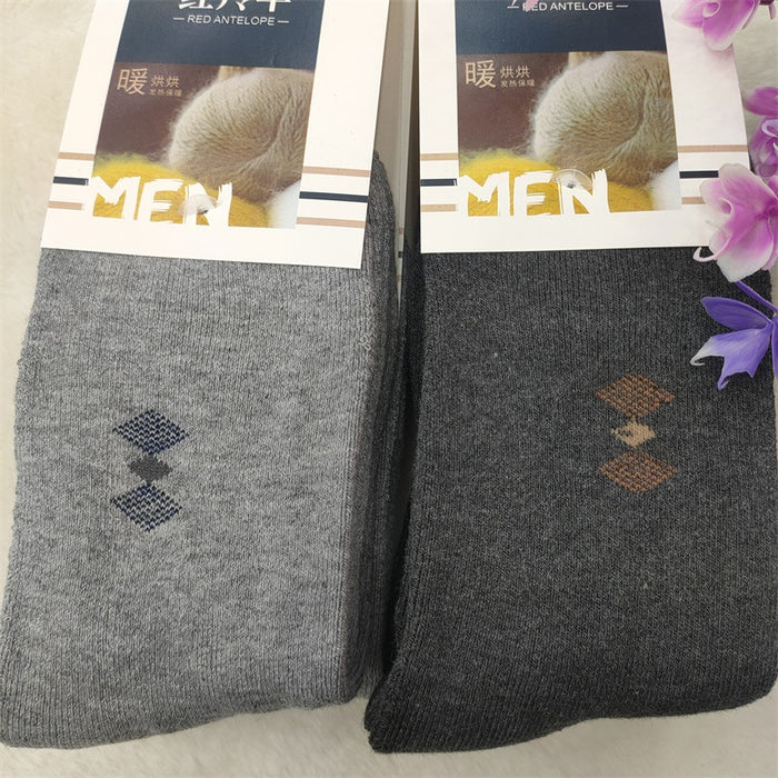 Wholesale socks men's women's cold-resistant warm socks socks towel cartoon socks