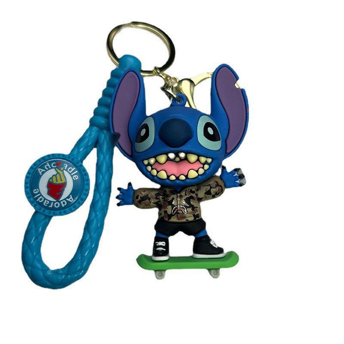 Wholesale Cute Creative Stitch Keychains JDC-KC-MiaoY072