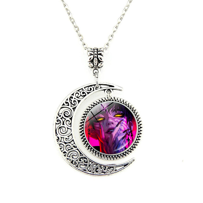 Wholesale Anime Cartoon Sweater Chain Necklace