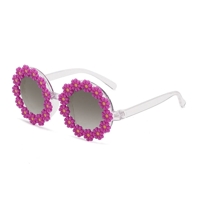Wholesale Adult Daisy Sunglasses Cute Flower Sunglasses Sunflower Parent Child Sunglasses