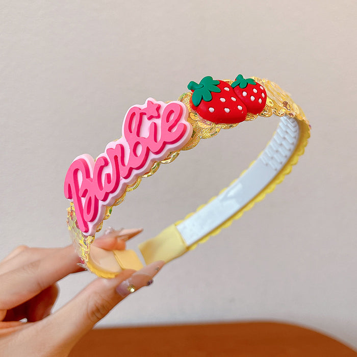 Wholesale Children' s headband girls non-slip baby hairpin headdress little girl rabbit ear bow headband