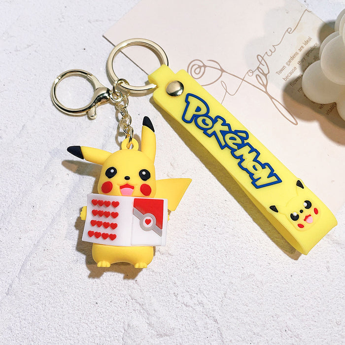 Wholesale PVC Cartoon Doll Keychain JDC-KC-Qiwei022