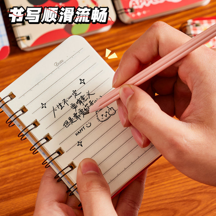 Wholesale Cartoon Cat Pattern A7 Pocket Notebook Trendy Cute Coil Notepad