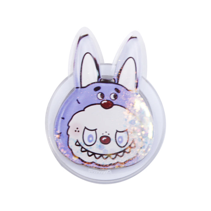 Wholesale Liquid quicksand creative lazy desktop Phone  stand