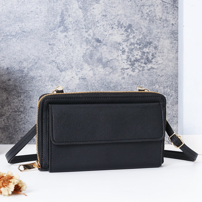 Wholesale PU Leather Horizontal Square Phone Bag for Women - Trendy Cute Daily MOQ≥3