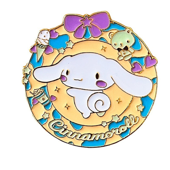 Wholesale Advanced cartoon brooch, cute metal badge, clothes, bags, accessories