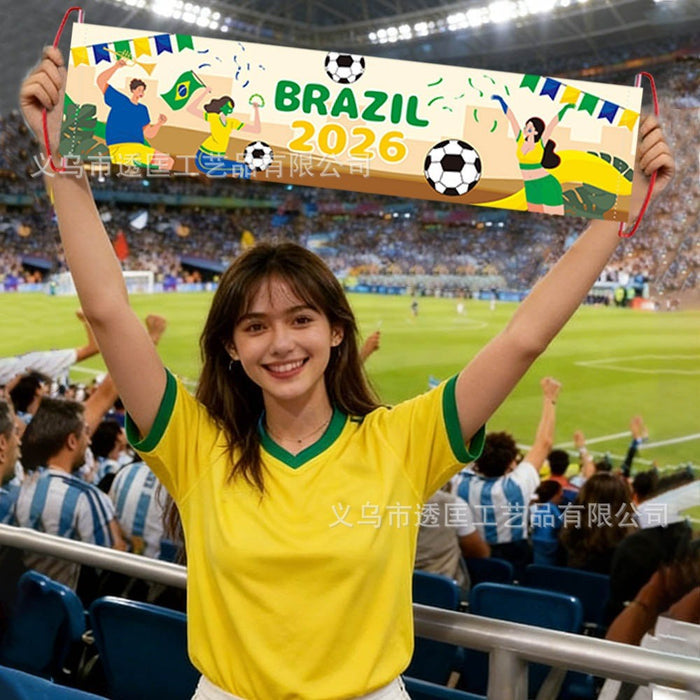 Wholesale 5pcs World Cup Football Match Atmosphere Decorations