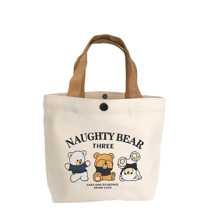 Wholesale Canvas bag, portable work canvas bag, canvas bag, casual hand-held lunch bag