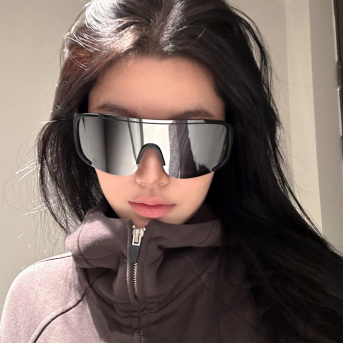 Wholesale Outdoor large frame cycling hiking goggles, windproof goggles, skiing goggles, UV resistant cycling sports goggles