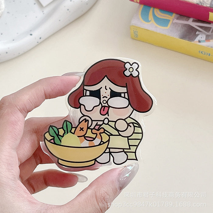 Wholesale Cartoon Cute Phone Airbag Acrylic Phone stand