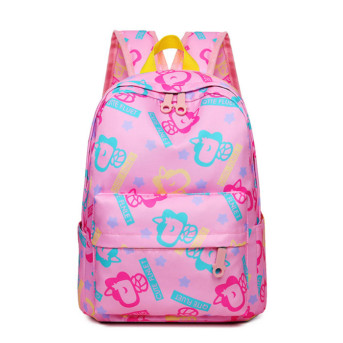 Wholesale Oxford Cloth Cartoon Print Children's Schoolbag JDC-BP-YuanDuo062