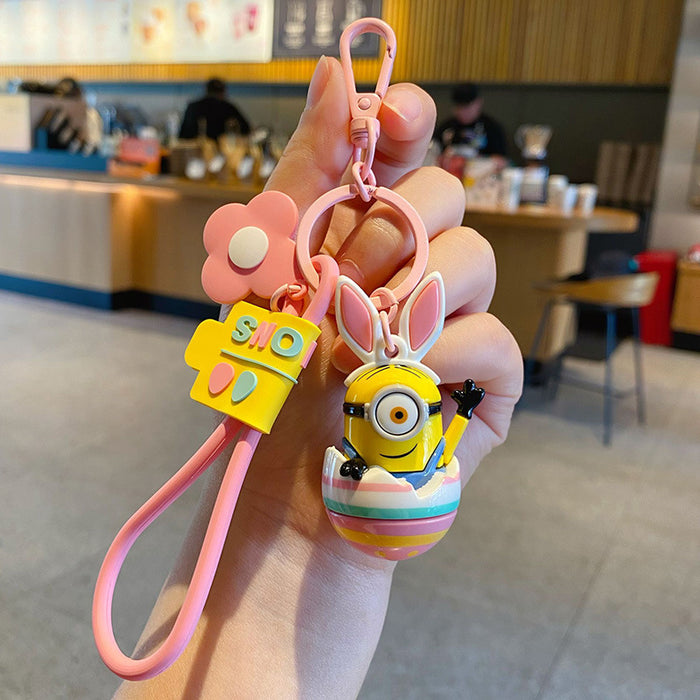 Wholesale PVC Cartoon Doll Keychain JDC-KC-YY098