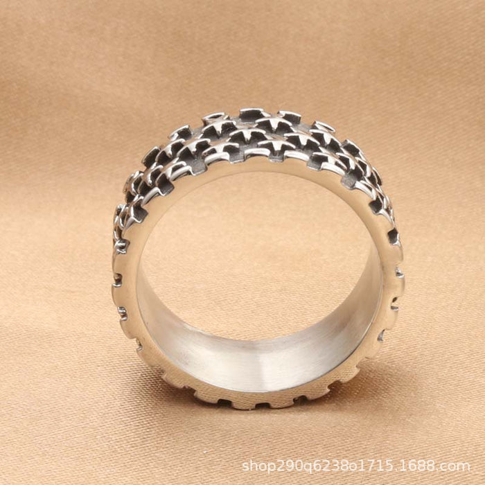 Wholesale Vintage stainless steel ring