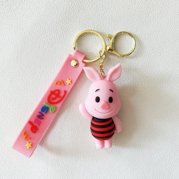 Wholesale PVC Cartoon Doll Keychain JDC-KC-ChuC059