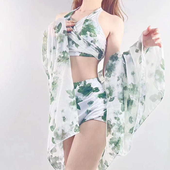 Wholesale New swimsuit, swimsuit, split bikini three piece set