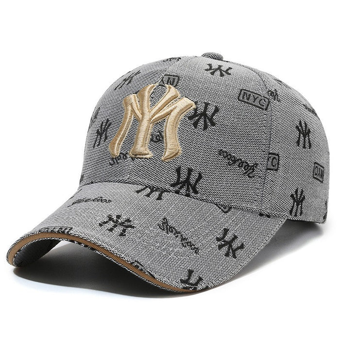 Wholesale Embroidered baseball cap, fashionable and versatile duckbill cap, outdoor fishing casual cap