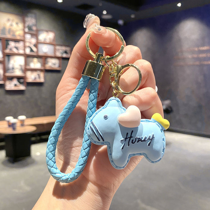 Wholesale Metal Rainbow Unicorn Pony Keychain Stylish Bag Charm For Students Great Gift For Everyday Use
