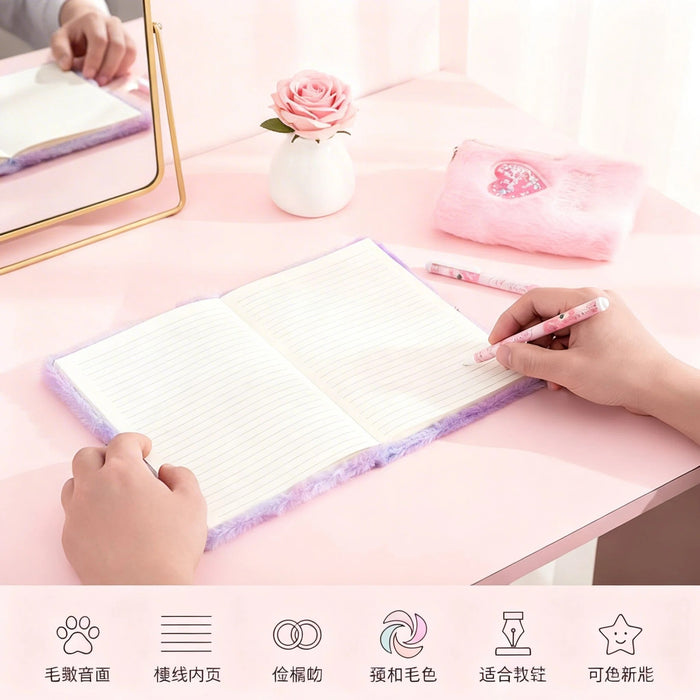 Wholesale Lockable Unicorn Notebook for Students Fun Diary with Key Lock Cute Animal Design Gift