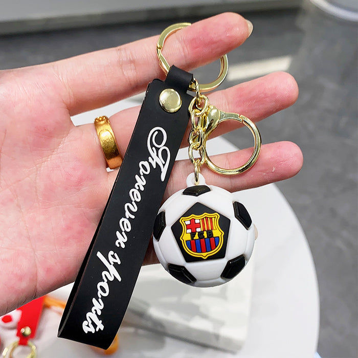 Wholesale PVC Football Keychain JDC-KC-NLu014