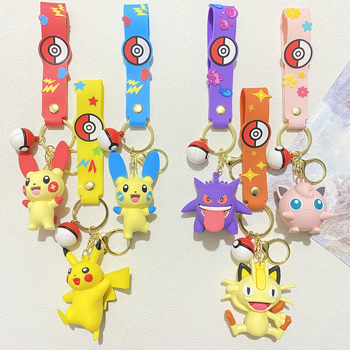 Wholesale PVC Cartoon Doll Keychain JDC-KC-WuYi120