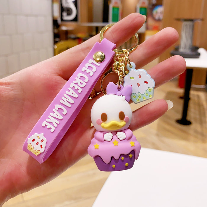 Wholesale PVC Cartoon Doll Keychain JDC-KC-NLu016