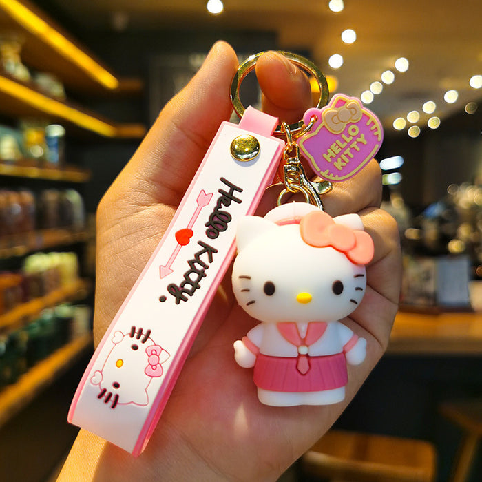 Wholesale Cartoon Doll Silicone Keychain JDC-KC-Tingm219