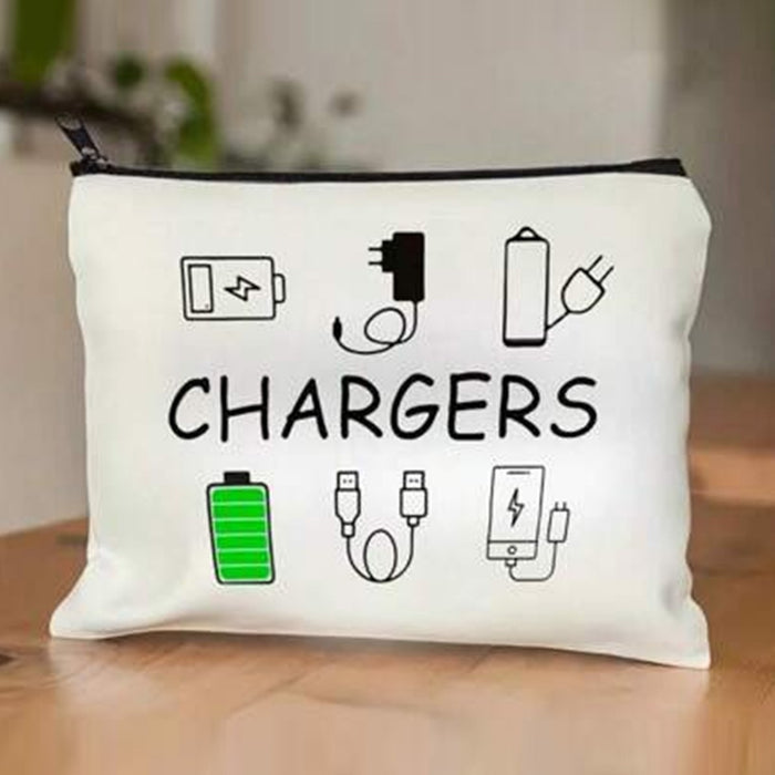 Wholesale Teacher' s printed canvas Makeup Bags