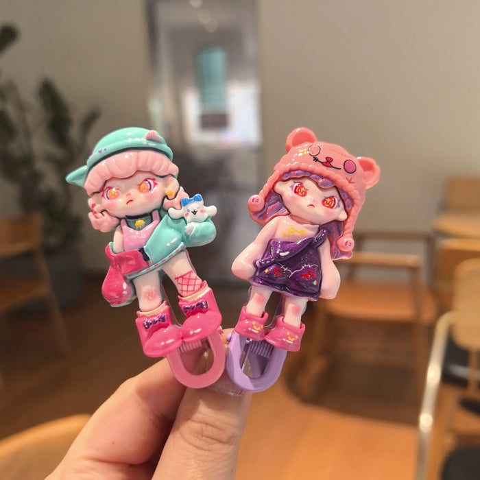 Wholesale Girl  cartoon cute hairpin