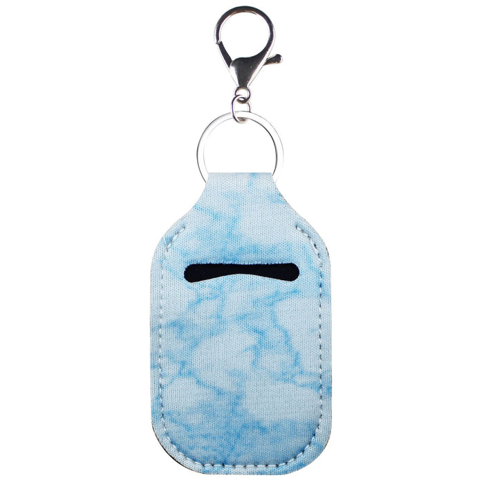 Wholesale Hair Art Hand Sanitizer Leather Case Keychain JDC-KC-YiTian002