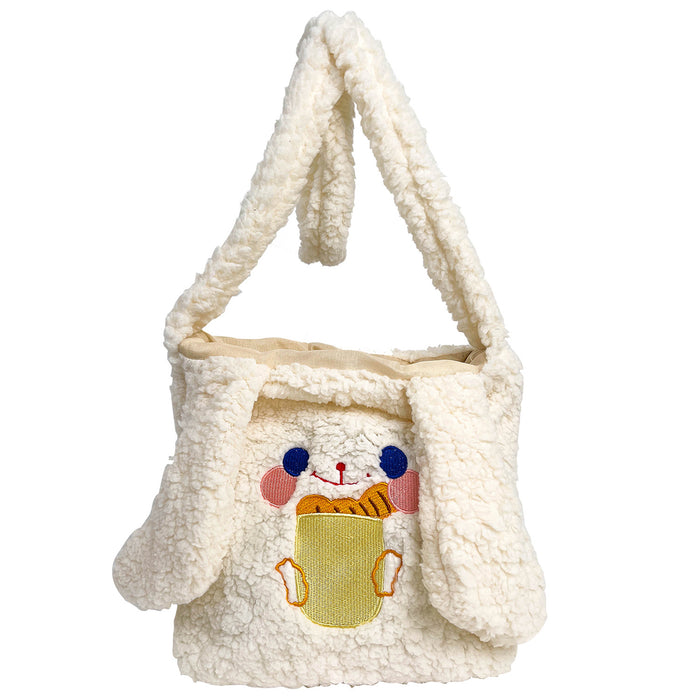 Wholesale Cartoon Convenient Hand-carrying Plush Bag Autumn and Winter New Style JDC-SD-YuanDuo077