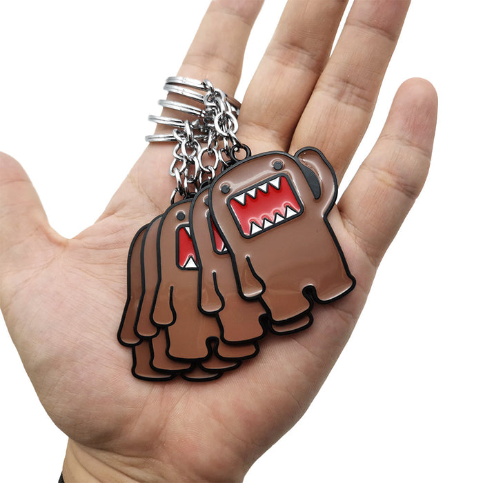 Wholesale Zinc alloy cartoon monster metal keychain