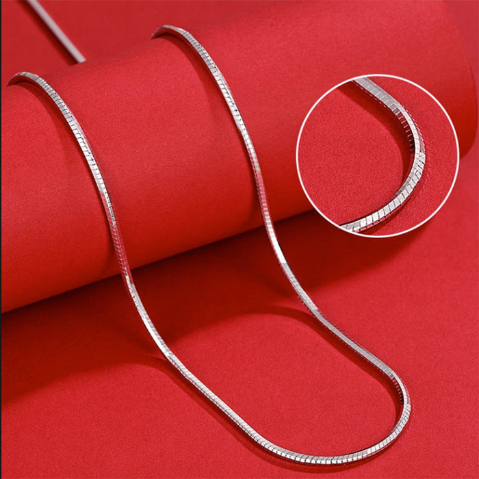 Wholesale Titanium steel bone chain jewelry clavicle chain stainless steel snake bone necklace