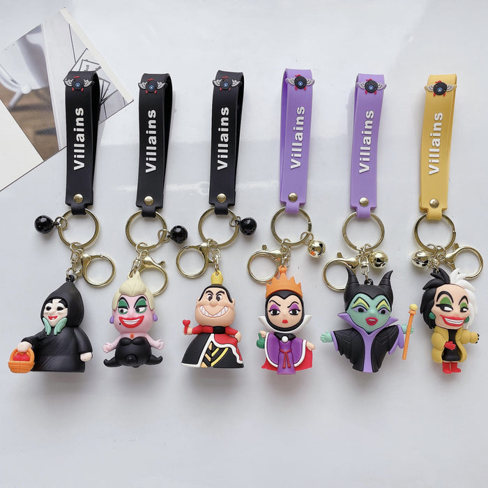 Wholesale Cartoon Doll Silicone Keychain JDC-KC-JuShu046