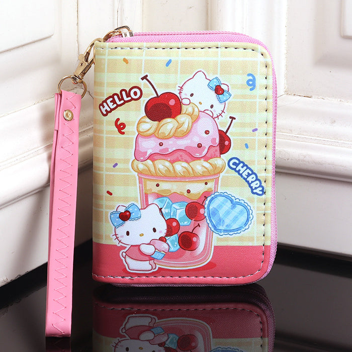 Wholesale Cartoon Cat Small Wallet with Card