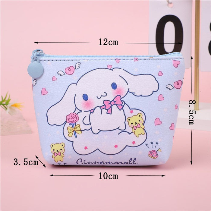 Wholesale Cute cartoon coin purse,  waterproof leather storage bag Wallet