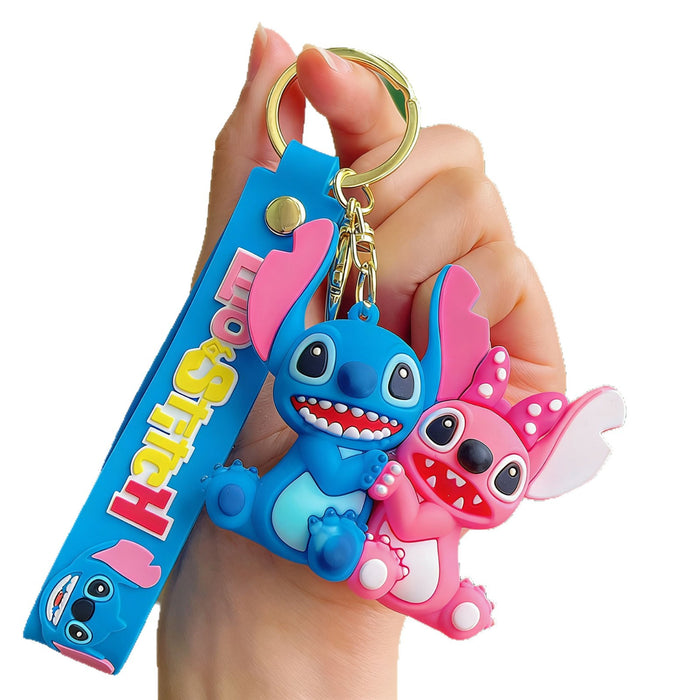 Wholesale Decorative Silicone PVC Cartoon Keychain Car Key Accessory Boutique Gift MOQ≥2