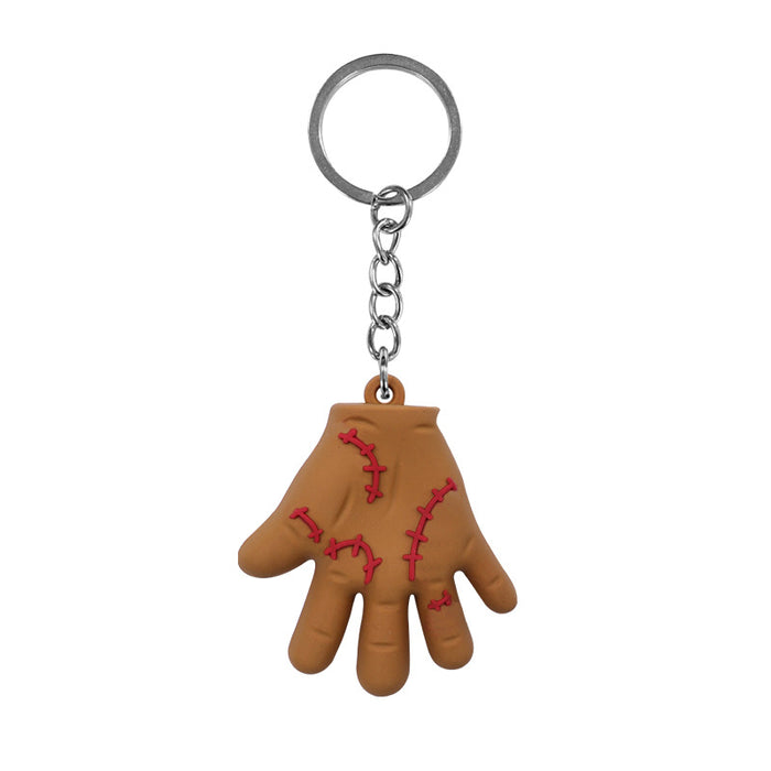 Wholesale  Pumpkin Ghost 3D PVC Keychain Doll DIY Party Bag Charm Keychain  MOQ:10