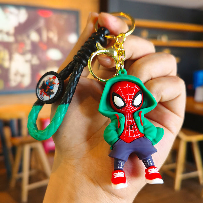 Wholesale Cartoon Doll Rubber Keychain JDC-KC-Tingm019