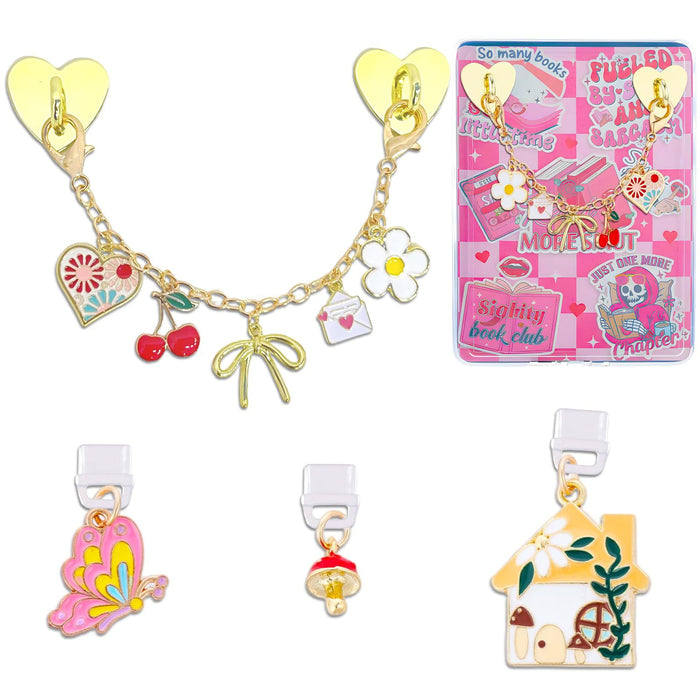 Wholesale Valentine' s Day pendant,  bow,  phone dust plug,  heart-shaped stand