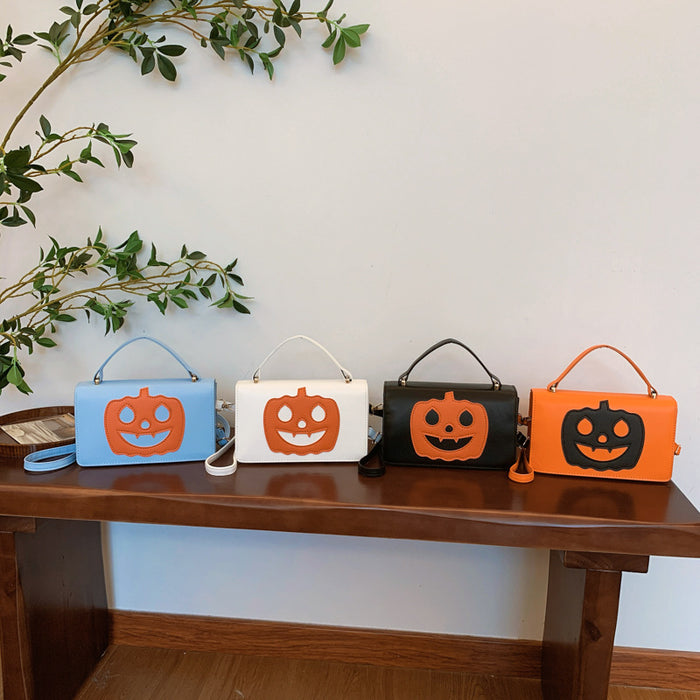 Wholesale  pumpkin handbag funny design party personality shoulder crossbody bag