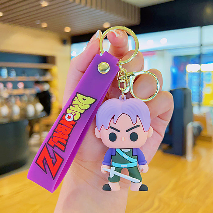 Wholesale Cartoon Silicone Doll Keychain JDC-KC-MingT042