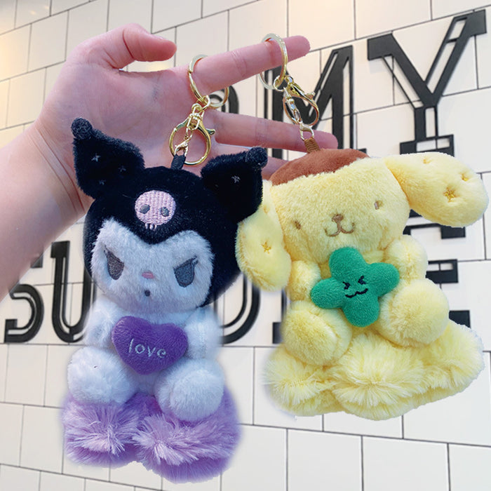 Wholesale Cute Cartoon Plush Keychain JDC-KC-LiuFan014