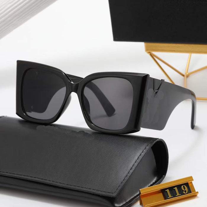 Wholesale Fashionable retro large frame butterfly shaped sunglasses with a high-end feel