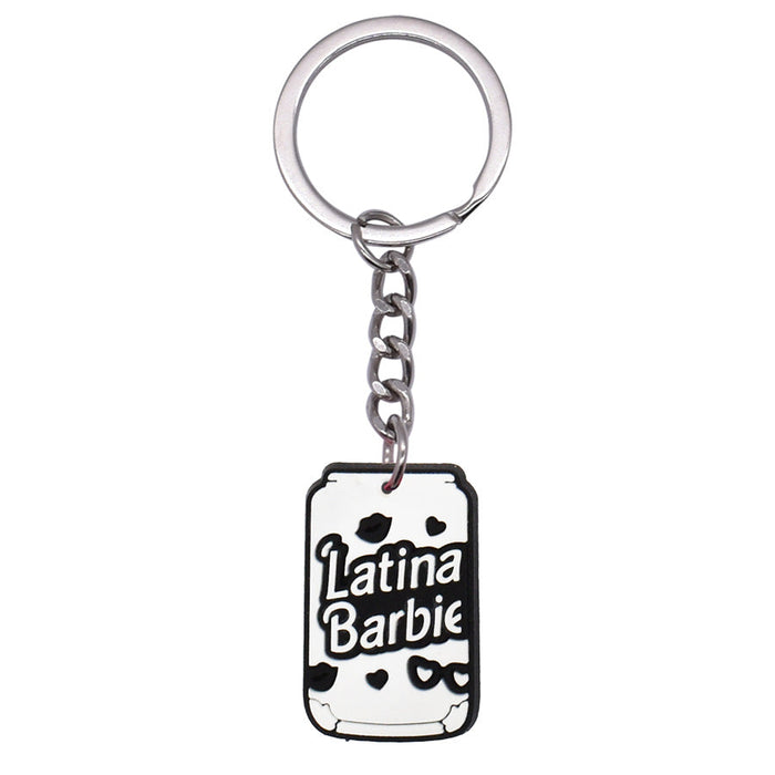 Wholesale Cute Soft Pvc Keychains Pendant JDC-KC-XinChuang002