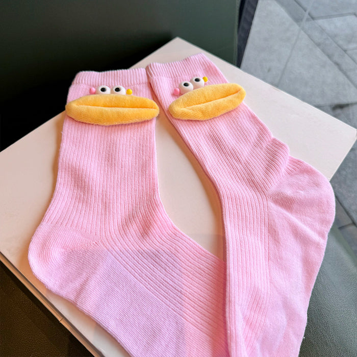 Wholesale furry cute cartoon socks
